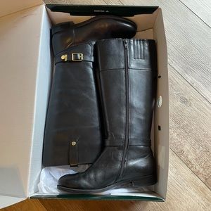 Women’s Ralph Lauren Black Leather Riding Boots